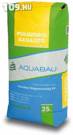 Ragasztó Aqua Bau polisztirol 25kg